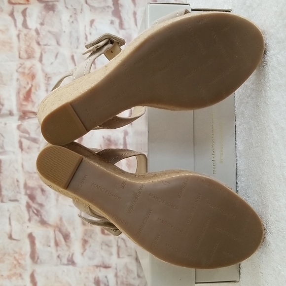 New Marc Fisher Hipiee 2 Espadrille Wedge Sandal - Picture 8 of 12